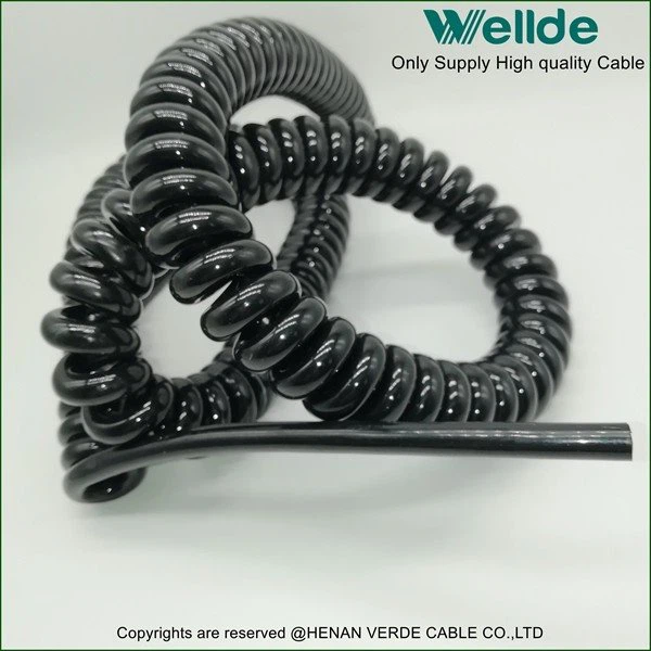 3core spiral cable supplier