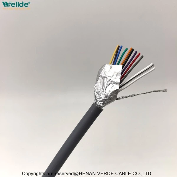 12 Core Aluminum Foil Shielded Cable high quality
