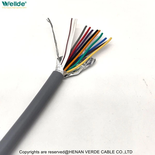 12 Core Aluminum Foil Shielded Cable factory