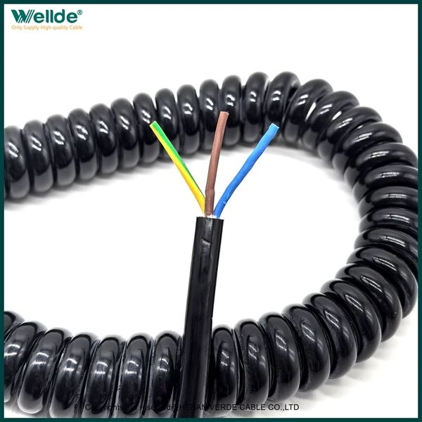 Wellde® 3 Çekirdekli 18AWG Kamyon Sarmal Kablo