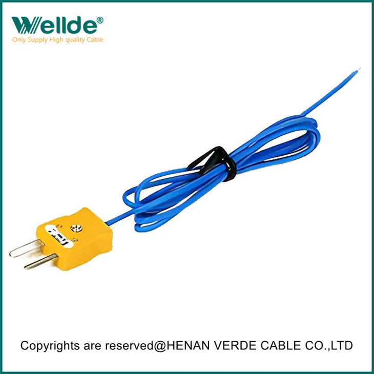 Fiberglas Örgülü Kılıflı Termokupl Teli