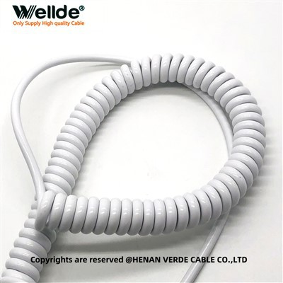 8 Çekirdekli 28AWG Spiral Hortum Kablosu