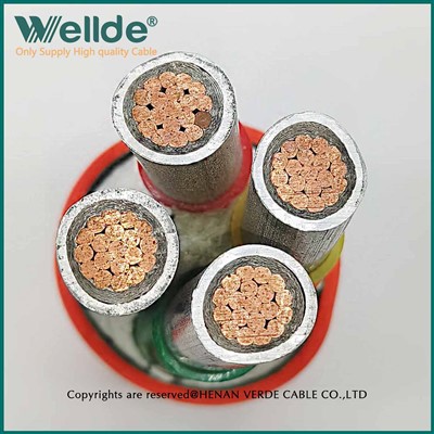 İyi Fiyat Büyük İletkenlik Yalıtım Kablosu Esnek Yanmaz Güç Kablosu